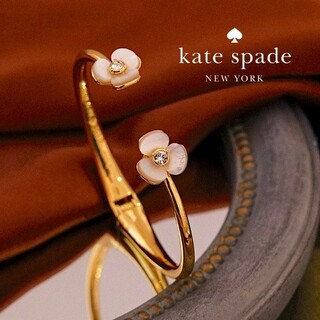 kate spade new york - 【新品♠️本物】ケイトスペード ディスコパンジー バングル