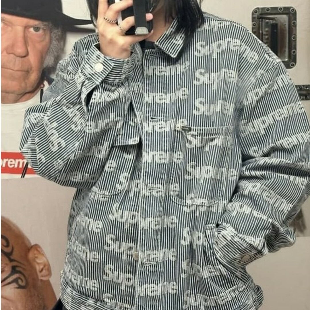 Supreme - Supreme Denim Chore Trucker Jacket Lの通販 by N's Supreme - Supreme Denim Chore Trucker Jacket Lの通販 by N's
