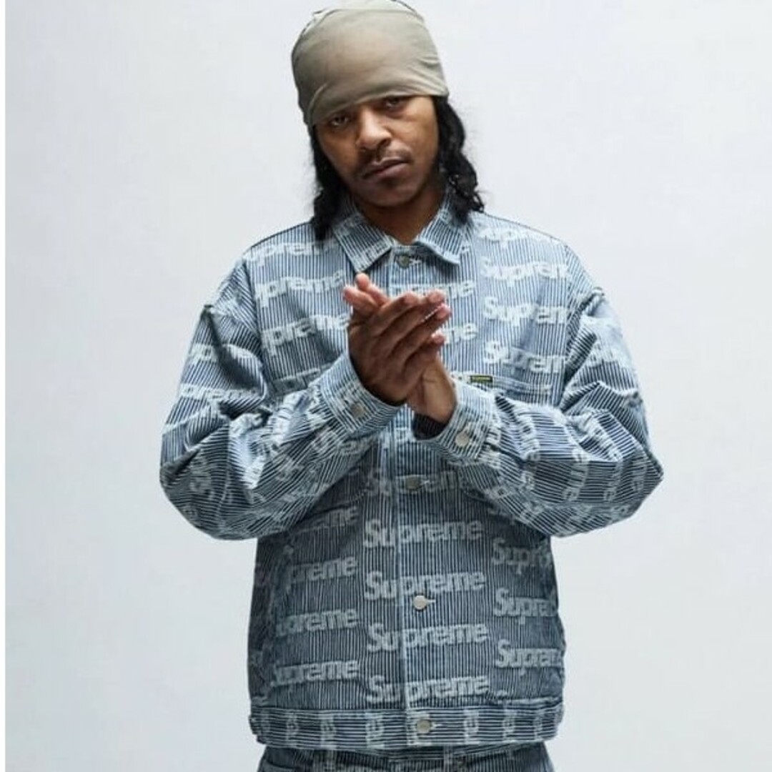 Supreme - Supreme Denim Chore Trucker Jacket Lの通販 by N's Supreme - Supreme Denim Chore Trucker Jacket Lの通販 by N's