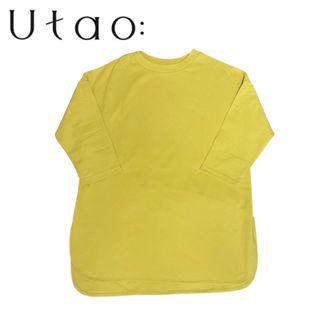 【utao ウタオ ロングTシャツ イエロー】(Tシャツ(長袖/七分))