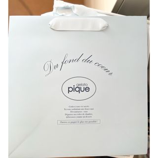 ジェラートピケ(gelato pique)のジェラートピケ　ショップ袋　大　新品　紙袋　ギフト(ショップ袋)