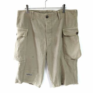 ヴィスヴィム(VISVIM)の20ss VISVIM VETERANS SHORTS CRASH カーキ(ショートパンツ)