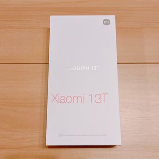 シャオミ(Xiaomi)のXiaomi 13T ブラック 256GB(スマートフォン本体)