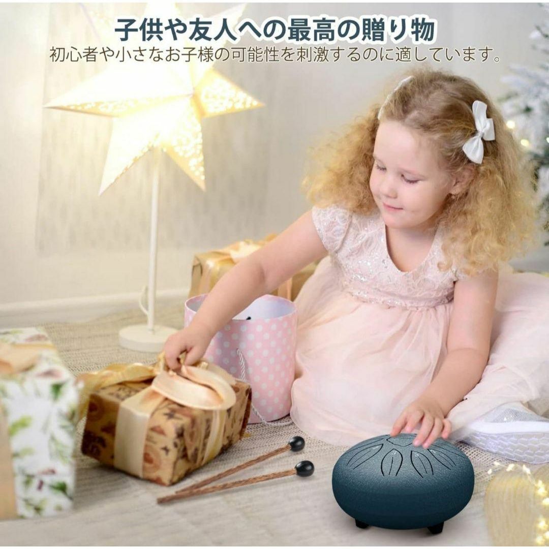 スリットドラム スチールタングドラム 11音 6インチ 打楽器 金属 スリットドラム スチールタングドラム 11音 6インチ 打楽器 金属