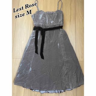 Lest Rose 結婚式　パーティドレス　M(ミディアムドレス)