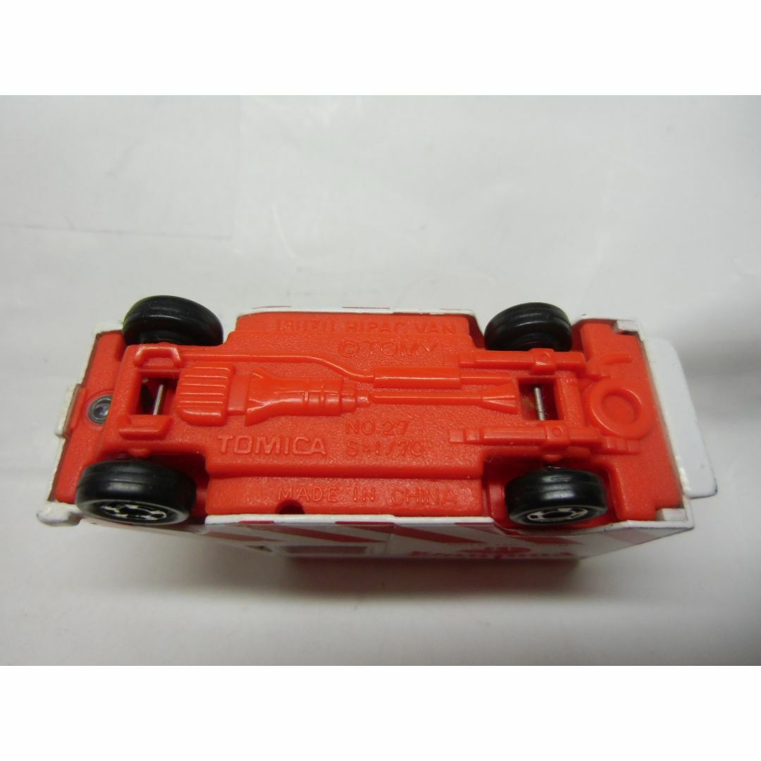 Takara Tomy - トミカ赤箱No.27 いすゞ ハイパック バン・中国製