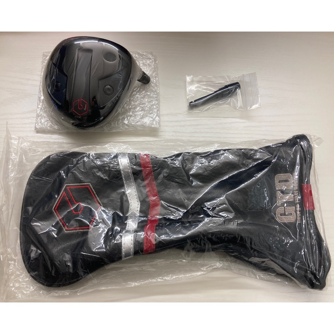 《新品》GTD Code K ドライバーヘッド（ヘッドカバー、追加スリーブ1つ）