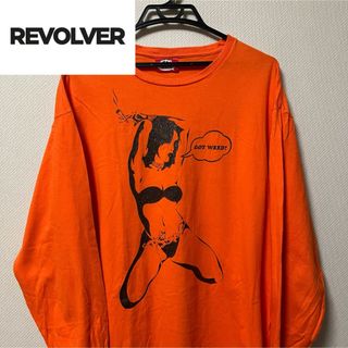 リボルバー(REVOLVER)のREVOLVER l/s Tshirt Orange(Tシャツ/カットソー(七分/長袖))