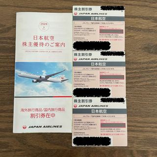 JAL 株主優待券　3枚(航空券)