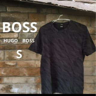 ヒューゴボス(HUGO BOSS)のHUGOBOSS　ヒューゴ・ボス　迷彩柄Tシャツ　メンズ　Sサイズ(Tシャツ/カットソー(半袖/袖なし))