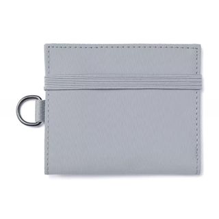 MUJI (無印良品) - 無印良品 ポリエステルトラベル用ウォレット グレー