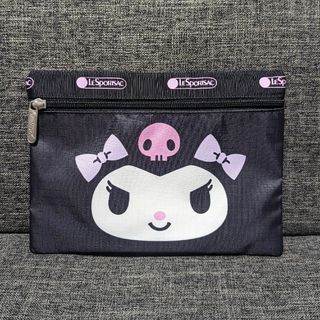 クロミ レスポートサック ポーチ サンリオ かわいい ブラック 新品未使用