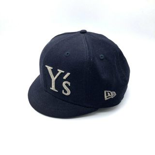 ワイズ(Y's)の★Y's×NEWERA ワイズ×ニューエラ ショートブリム ロゴ刺繍キャップ ネイビー size-※内側汚れあり(キャップ)