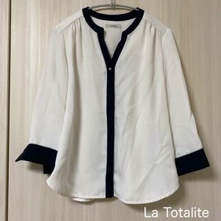 ラトータリテ(La TOTALITE)のLa Totalite ラ トータリテ ワンビジュー シャツ(シャツ/ブラウス(長袖/七分))