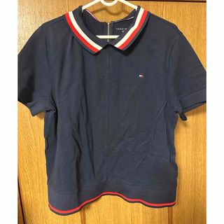 トミーヒルフィガー(TOMMY HILFIGER)のTommy Hilfiger Lサイズ　ポロシャツ　美品(Tシャツ(半袖/袖なし))