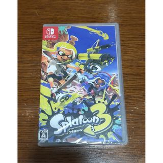 新品・未開封 Nintendo Switch スプラトゥーン3(家庭用ゲームソフト)