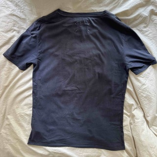 マルタンマルジェラ(Maison Martin Margiela)のMaison Margiela ネイビー カットソー(Tシャツ/カットソー(半袖/袖なし))