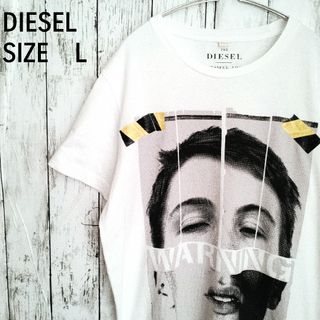 DIESEL - DIESEL  ディーゼル　半袖Tシャツ　Lサイズ　フォトプリント