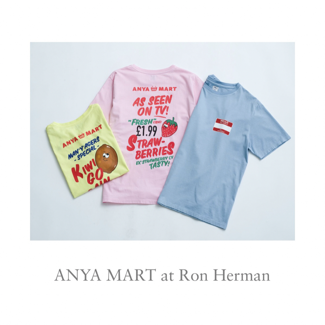 ANYA HINDMARCH - 【新品】アニヤハインドマーチ×ロンハーマン T ANYA HINDMARCH - 【新品】アニヤハインドマーチ×ロンハーマン T