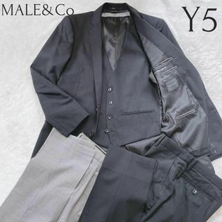 MALE&Co タカキュー スーツ 4点セット 上下 セットアップ 3ピース L(セットアップ)