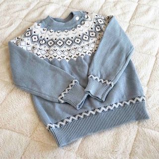 シーイン(SHEIN)のSHEIN セーター ニット 水色(ニット/セーター)