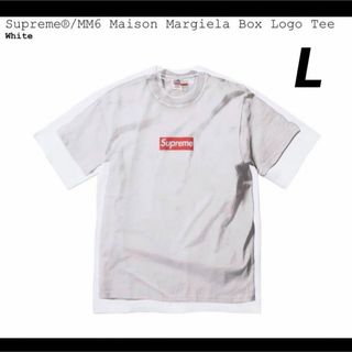 シュプリーム(Supreme)のSupreme MM6 Maison Margiela Box Logo Tee(Tシャツ/カットソー(半袖/袖なし))