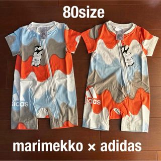 marimekko - 新品未使用タグ付き アディダス×マリメッコ 80 コットンボディスーツ 水着 