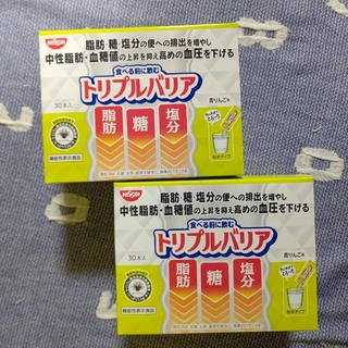 日清食品 - トリプルバリア 青りんご味 粉末 7g×30本入× 2箱分(60本)