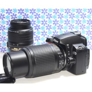 Nikon - 極美品★Nikon D60 ダブルズームキット★高画質★軽量・コンパクト★