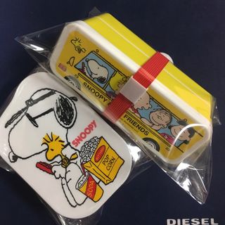 スヌーピー(SNOOPY)の新品 未使用　お弁当箱セット♡SNOOPY♡(弁当用品)