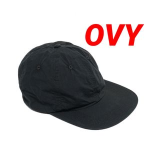 OVY 黒 Vintage Cotton Shirring 6Panel Cap