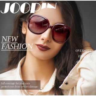 ジョープ(JOOP)のJoopinサングラス  ワインレッド色(サングラス/メガネ)