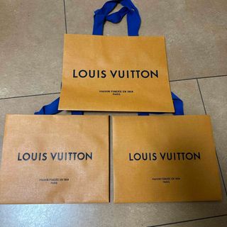 ルイヴィトン(LOUIS VUITTON)のルイヴィトンショッパー3枚セット(ショップ袋)