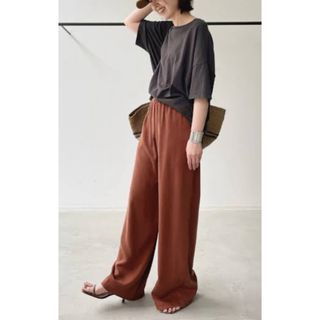 アパルトモンドゥーズィエムクラス(L'Appartement DEUXIEME CLASSE)のL'Appartement SHAINA MOTE WIDE PANT(カジュアルパンツ)