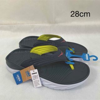 ホカオネオネ(HOKA ONE ONE)の未使用　紙タグ付き　ホカオネオネ　オラリカバリーフリップ　メンズ　28cm(サンダル)