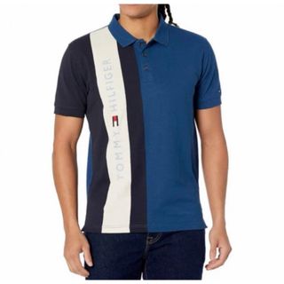 トミーヒルフィガー(TOMMY HILFIGER)の送料無料 新品 TOMMY HILFIGER カラーブラック ポロシャツXXL(ポロシャツ)