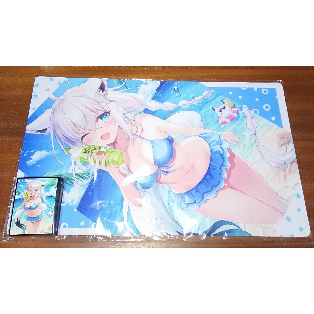 白上フブキ プレイマット ホロライブ あかう 白上フブキ プレイマット ホロライブ あかう