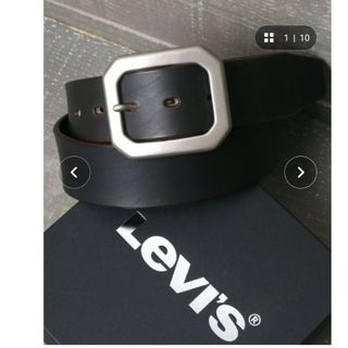 Levi's×姫路レザー 別注40mm プレミアム スクエアベルト