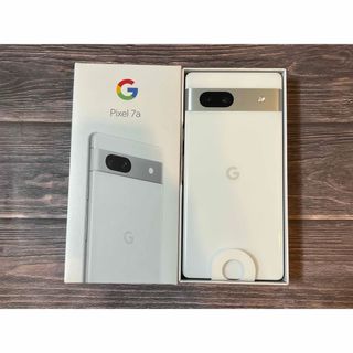 Google Pixel 7a pixel7a 本体 snow ホワイト 新品(スマートフォン本体)