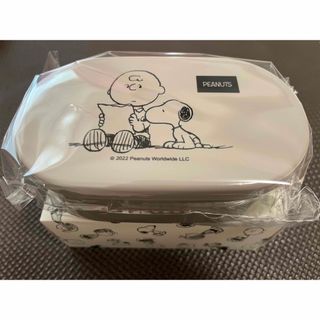 ピーナッツ(PEANUTS)のPEANUTS スヌーピー　お弁当箱/タッパー★グレー(弁当用品)