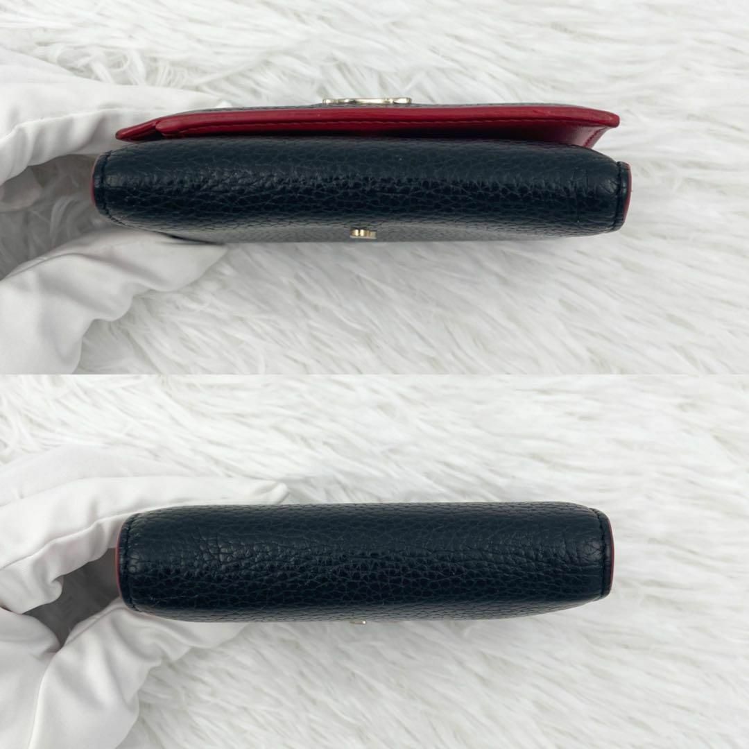 美品 クリスチャンルブタン 三つ折り財布 ブドワール ミニウォレット ブラック 美品 クリスチャンルブタン 三つ折り財布 ブドワール ミニウォレット ブラック