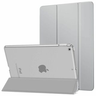 【色:シルバー】iPad 10.2 ケース 2021/2020/2019 iPa(タブレット)