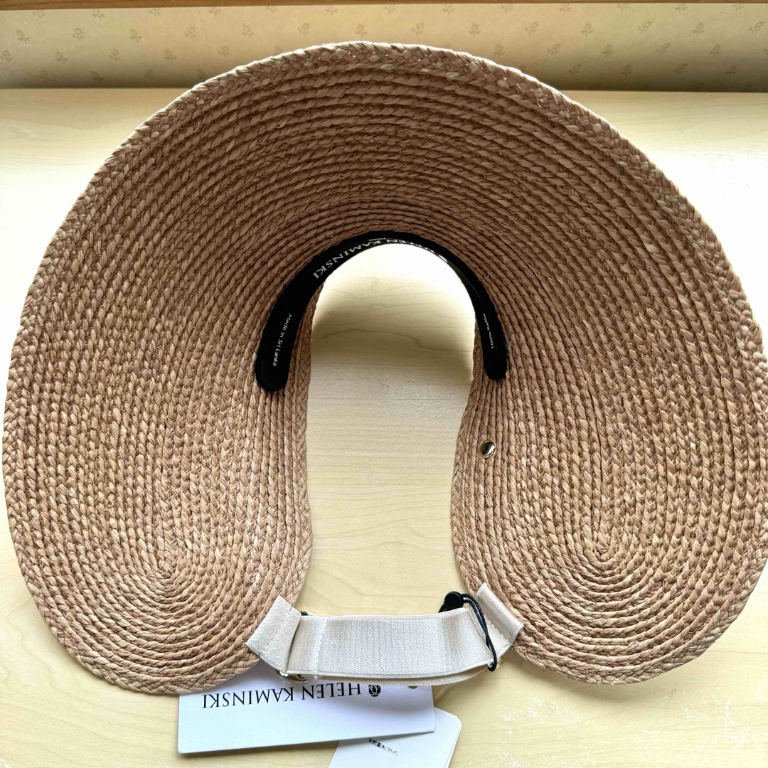 ☆新品・タグ付き☆ヘレンカミンスキー ラフィア サンバイザー ☆新品・タグ付き☆ヘレンカミンスキー ラフィア サンバイザー