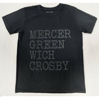 アッパーハイツ(upper hights)の新品未使用品 upper hights アッパーハイツ ロゴTシャツ BLACK(Tシャツ(半袖/袖なし))