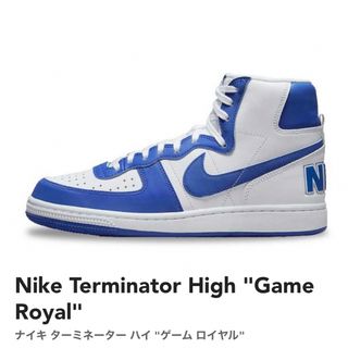 ナイキ(NIKE)のナイキ　ターミネーターハイ　ゲームロイヤル(スニーカー)