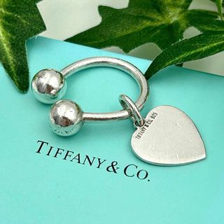 ティファニー(Tiffany & Co.)の【Tiffany】ティファニー キーリング キーホルダー ハート 204(キーホルダー)