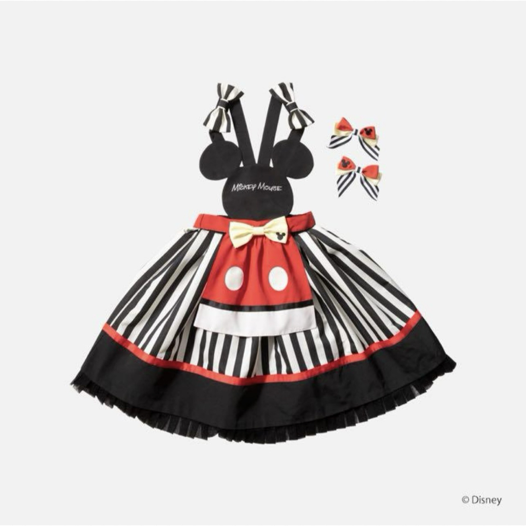 Angelic Pretty(アンジェリックプリティー)のエプロン風スカートset レディースのスカート(ロングスカート)の商品写真