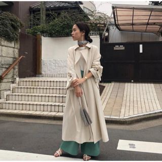 アメリヴィンテージ(Ameri VINTAGE)のAmeri VINTAGE SOUFFLE OVER COAT(トレンチコート)