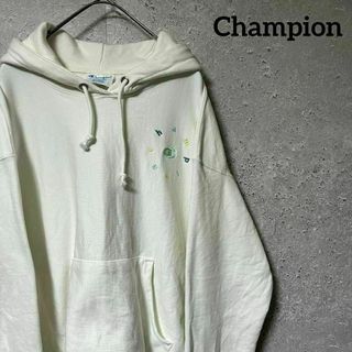 チャンピオン(Champion)のChampion チャンピオン パーカー リバースウィーブ 刺繍 胸ロゴ XL(パーカー)