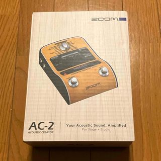 ズーム(Zoom)のzoom ac-2 acoustic creator アコギ用プリアンプ(エフェクター)